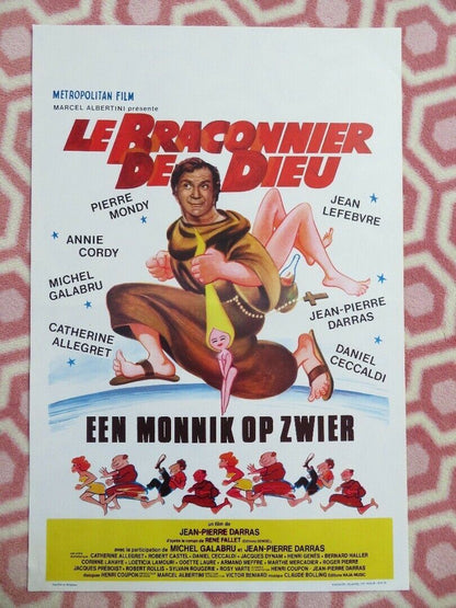 LE BRACONNIER DE DIEU /The Poacher of God BELGIUM (22.5"x14.5") POSTER 1983 Movie posters