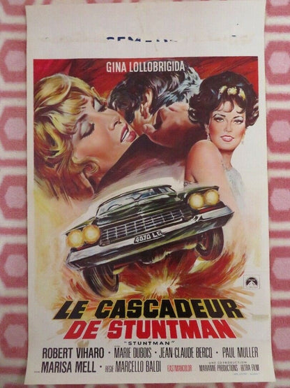 LE CASCADEUR./ STUNTMAN BELGIUM (21"x 13.5") POSTER GINA LOLLOBRIGIDA 1968 - Rendezvous Cinema