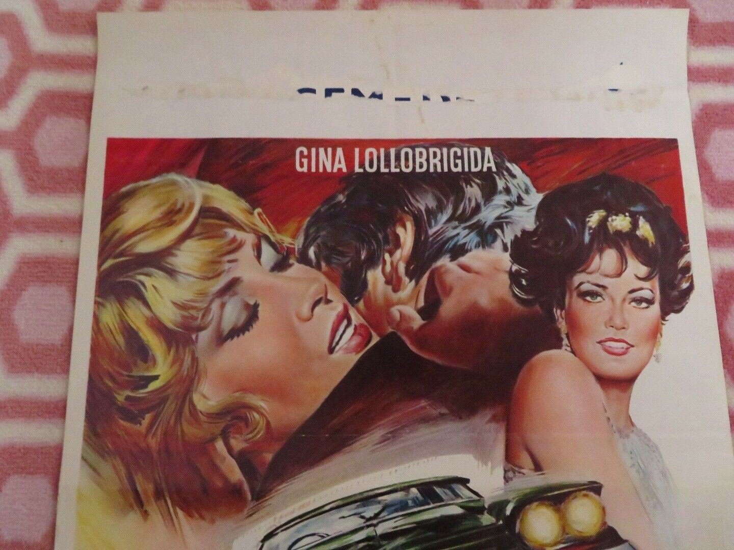 LE CASCADEUR./ STUNTMAN BELGIUM (21"x 13.5") POSTER GINA LOLLOBRIGIDA 1968 - Rendezvous Cinema