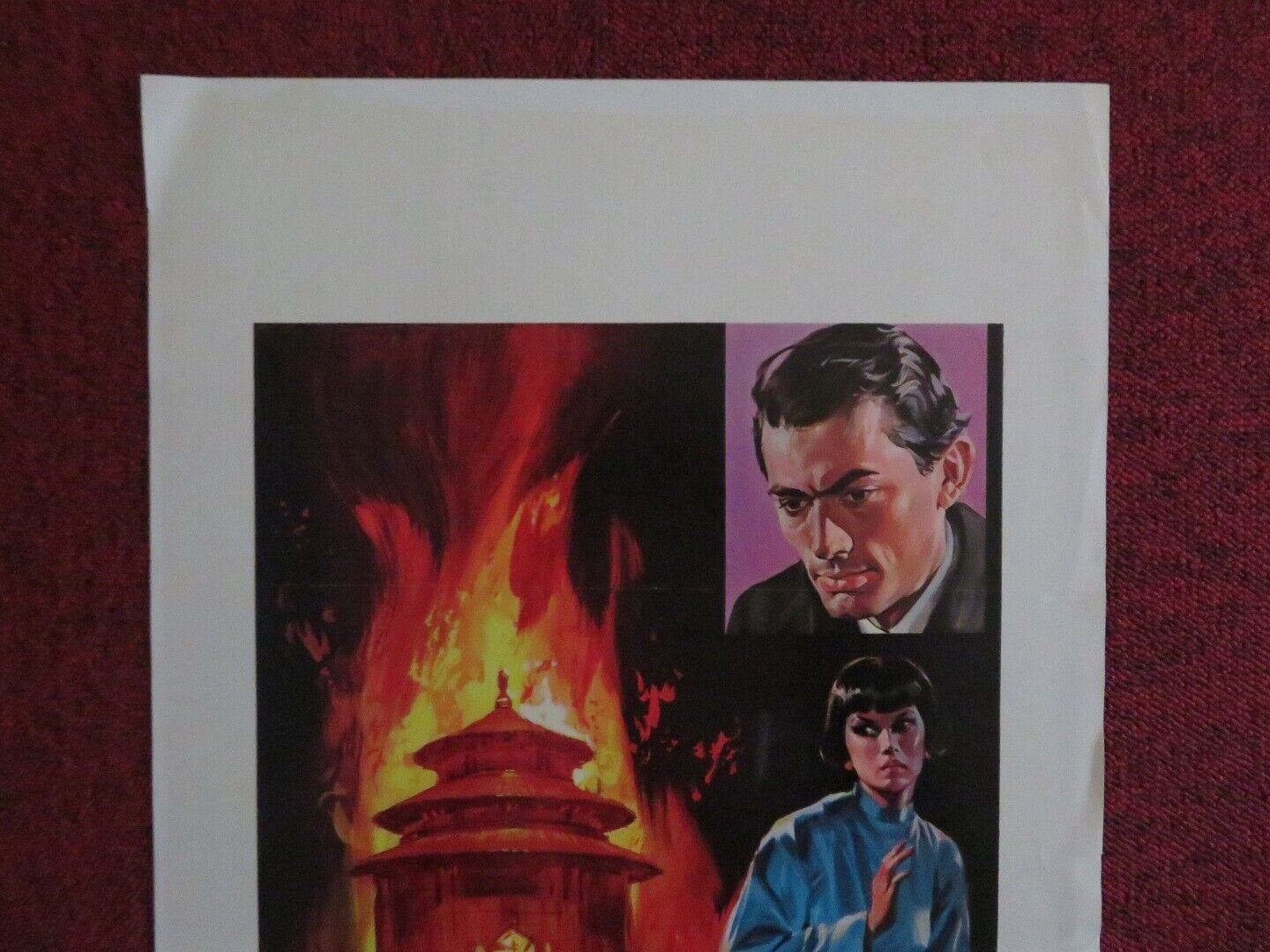 LE CHIAVI DEL PARADISO ITALIAN LOCANDINA (27.5"x13") POSTER GREGORY PECK 1944 Movie posters