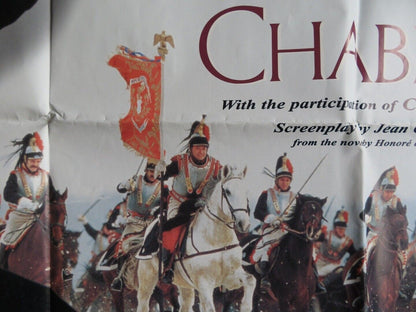 LE COLONEL CHABERT UK QUAD POSTER GERARD DEPARDIEU FANNY ARDANT 1994 Movie posters