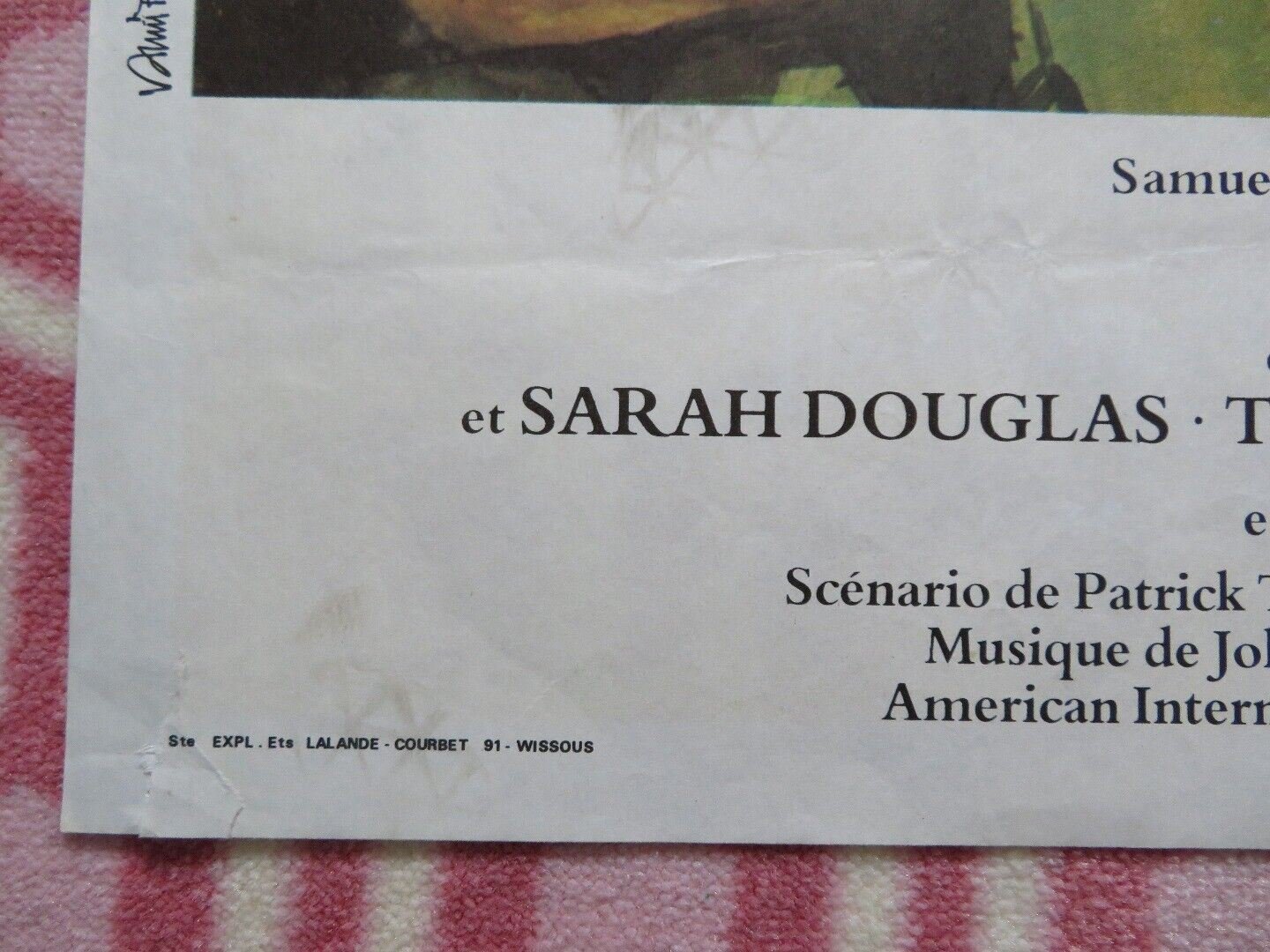 LE CONTINENT DUBLIE/ The Land That Time Forgot FRENCH(31"X 23.5") ROLLED POSTER Movie posters