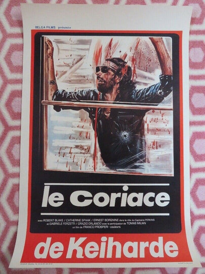 LE CORIACE / THE BOXER BELGIUM (21.5"x 14") POSTER R. BLAKE CATHERINE SPAAK 1972 Movie posters