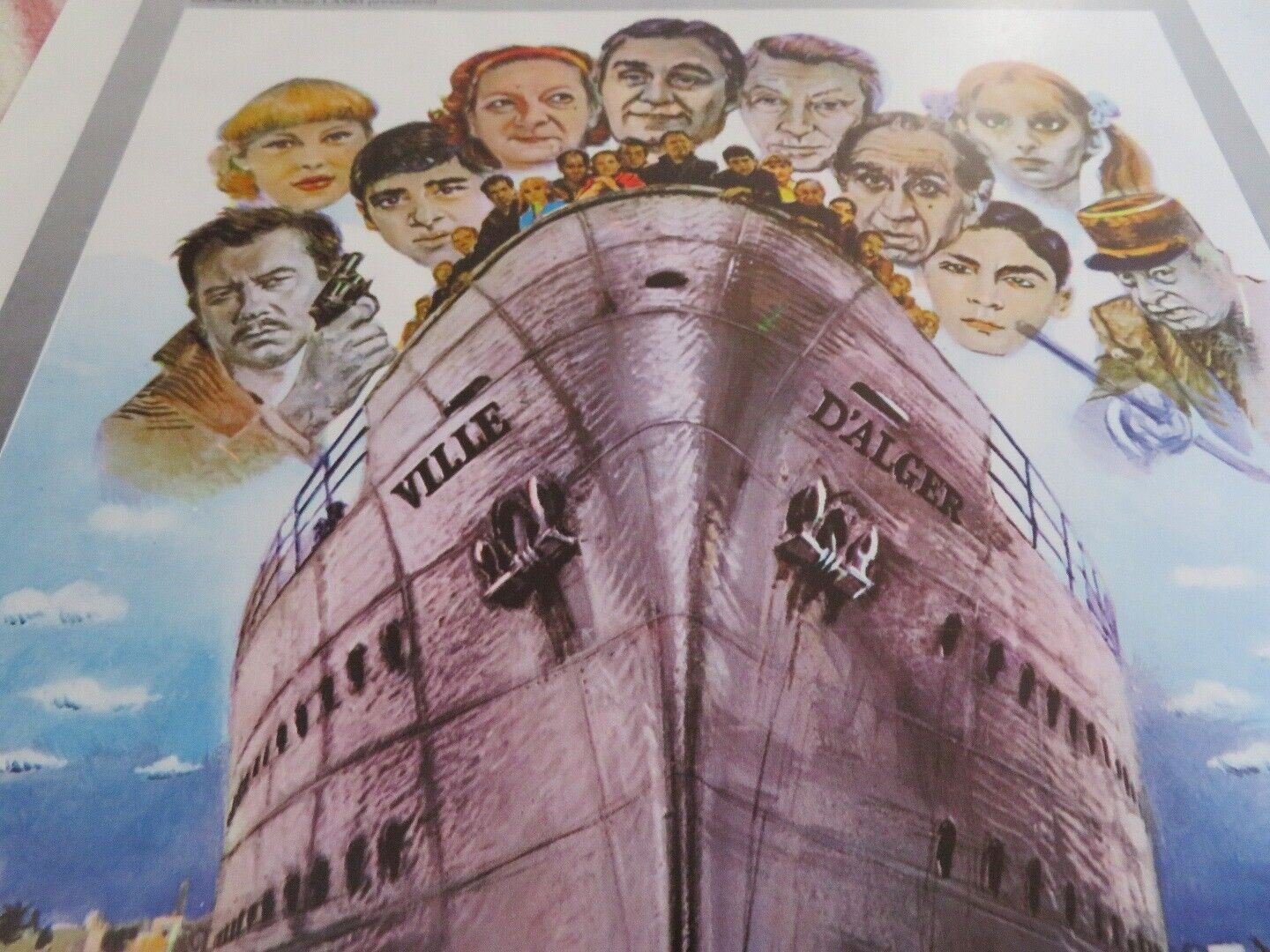 LE COUP DE SIROCCO BELGIUM (21.5"x 14.5") POSTER ROGER HANIN MARTHE VILLALONGA Movie posters