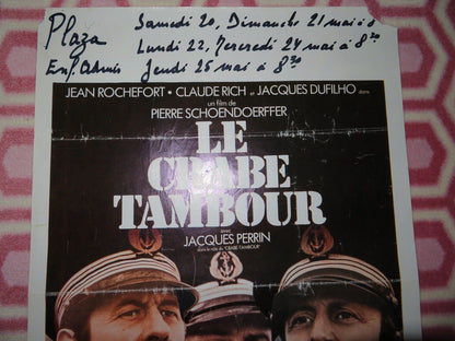 LE CRABE TAMBOUR BELGIUM (21.5"x 14") POSTER JEAN ROCHEFORT 1977 Movie posters