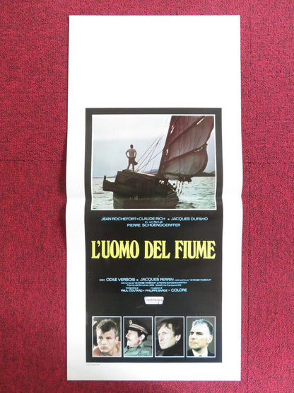 LE CRABE - TAMBOUR ITALIAN LOCANDINA POSTER JEAN ROCHEFORT CLAUDE RICH 1977 Rendezvous Cinema Movie posters