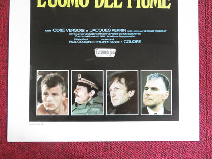 LE CRABE - TAMBOUR ITALIAN LOCANDINA POSTER JEAN ROCHEFORT CLAUDE RICH 1977 Rendezvous Cinema Movie posters