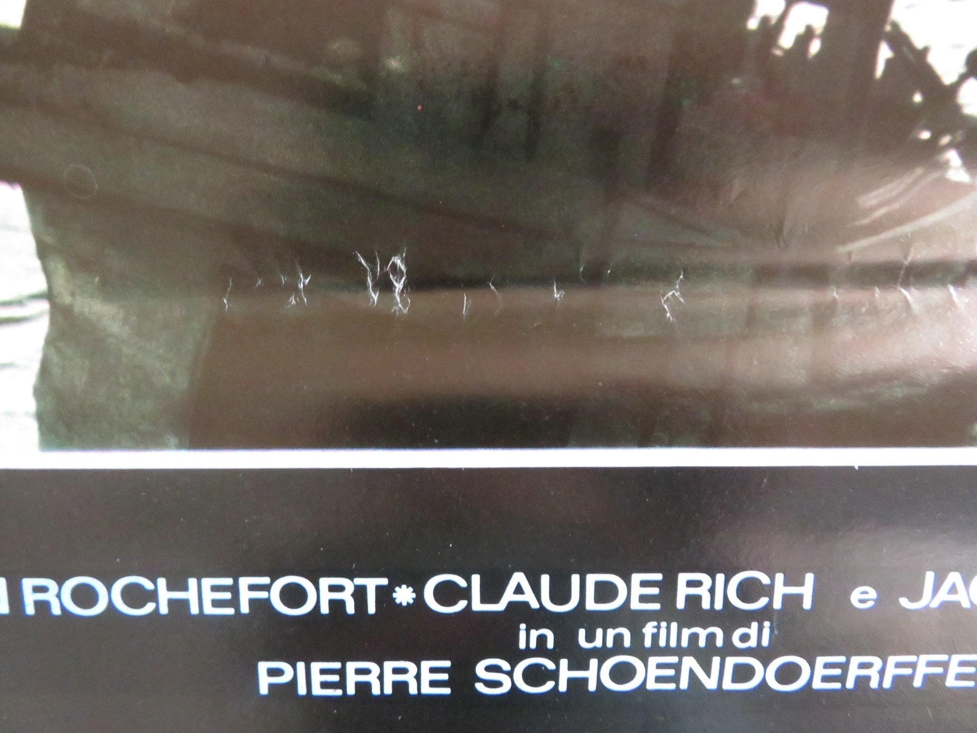 LE CRABE - TAMBOUR ITALIAN LOCANDINA POSTER JEAN ROCHEFORT CLAUDE RICH 1977 Rendezvous Cinema Movie posters