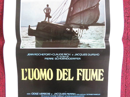 LE CRABE - TAMBOUR ITALIAN LOCANDINA POSTER JEAN ROCHEFORT CLAUDE RICH 1977 Rendezvous Cinema Movie posters