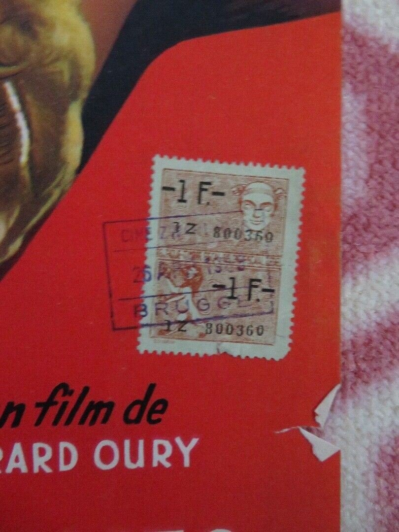 LE CRIME NE PAIE PAS/ Crime Does Not Pay BELGIUM (14"x 18.5") POSTER GINO CERVI Movie posters