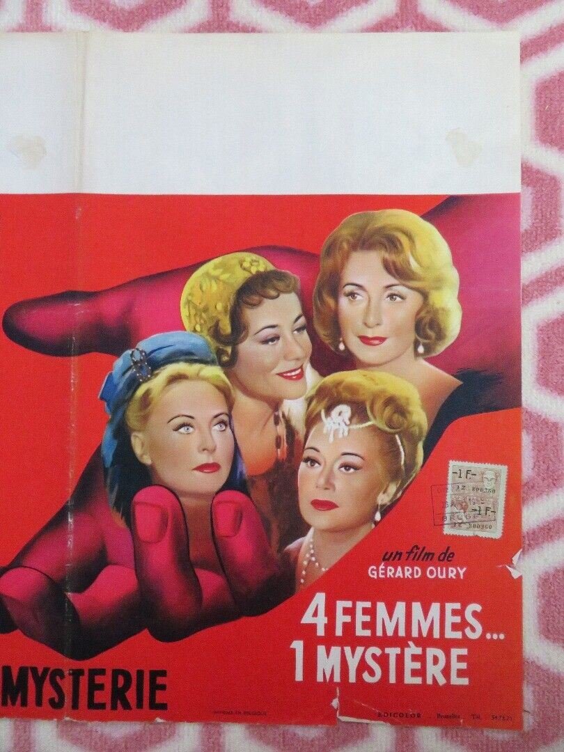 LE CRIME NE PAIE PAS/ Crime Does Not Pay BELGIUM (14"x 18.5") POSTER GINO CERVI Movie posters