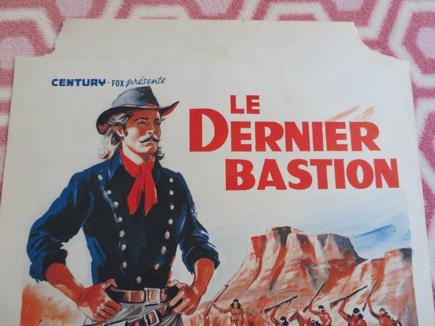 LE DERNIER BASTION BELGIUM (21.5"x 14") POSTER WAYNE MAUNDER SLIM PICKENS 1968 Movie posters