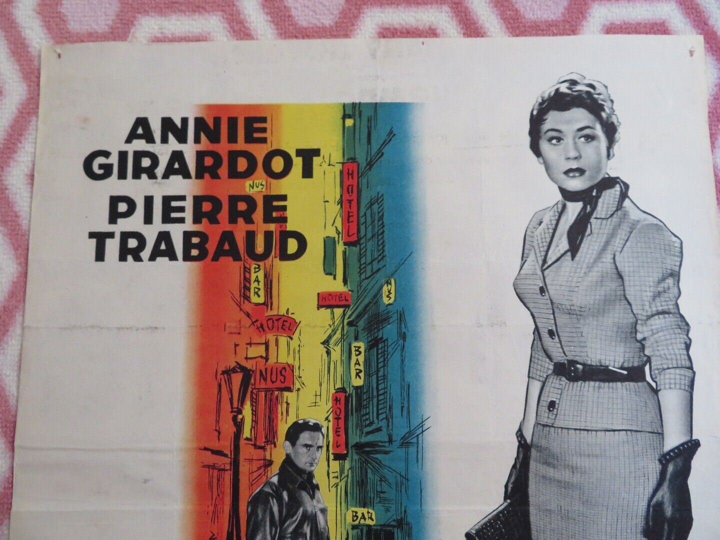 LE DESERT DE PIGALLE / A PRIEST IN PIGALLE BELGIUM (20"x 14.5") POSTER 1958 Movie posters