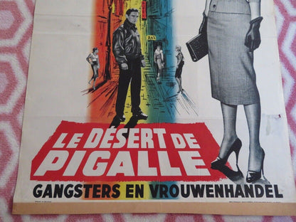 LE DESERT DE PIGALLE / A PRIEST IN PIGALLE BELGIUM (20"x 14.5") POSTER 1958 Movie posters