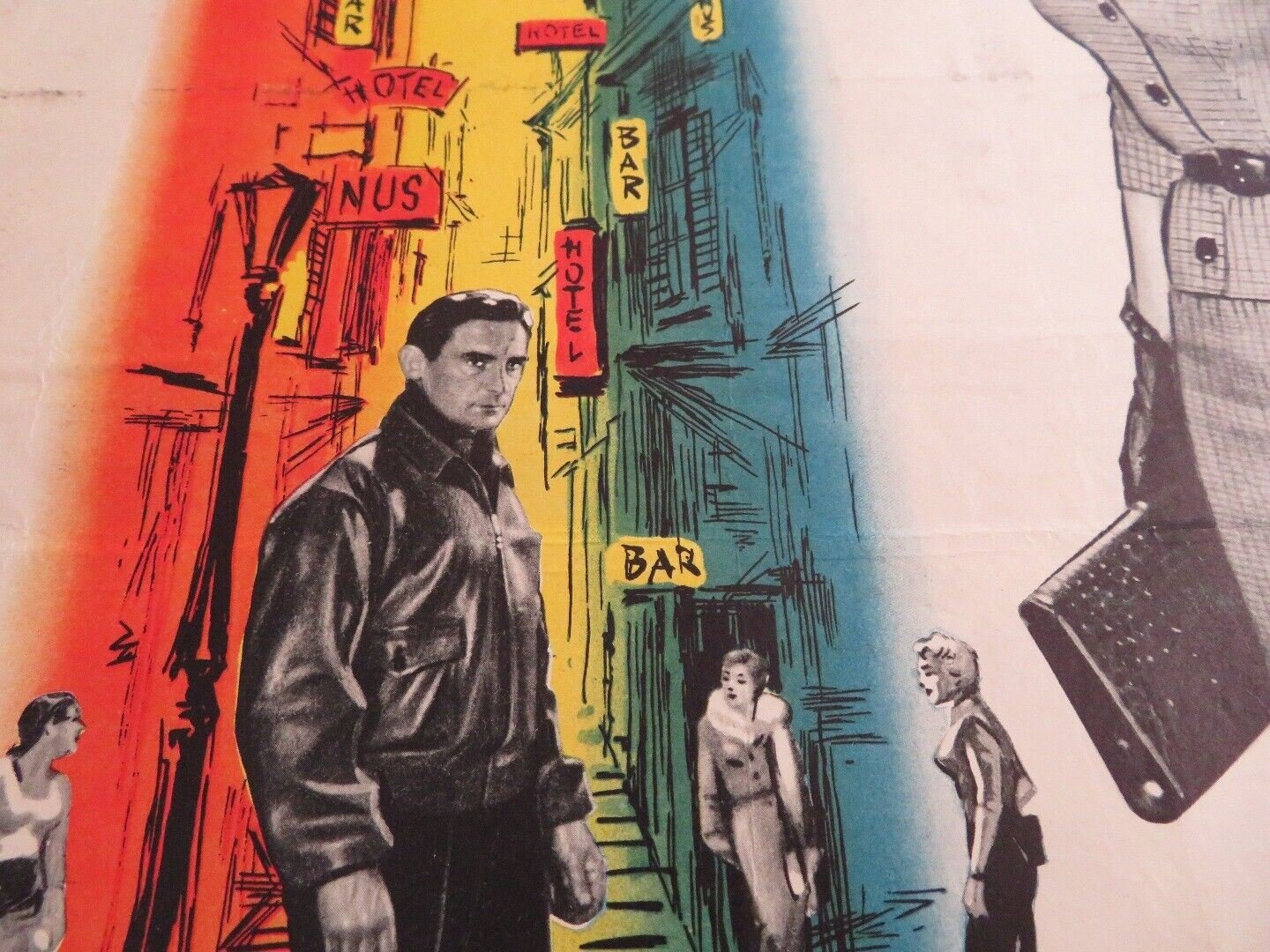 LE DESERT DE PIGALLE / A PRIEST IN PIGALLE BELGIUM (20"x 14.5") POSTER 1958 Movie posters