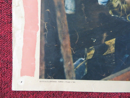 LE DIAVOLERIE DI TILL / BOLD ADVENTURE - B ITALIAN FOTOBUSTA POSTER 1956 Movie posters