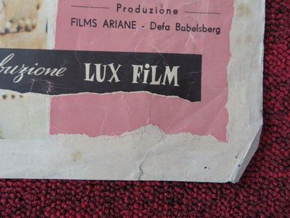 LE DIAVOLERIE DI TILL / BOLD ADVENTURE - C ITALIAN FOTOBUSTA POSTER 1956 Movie posters