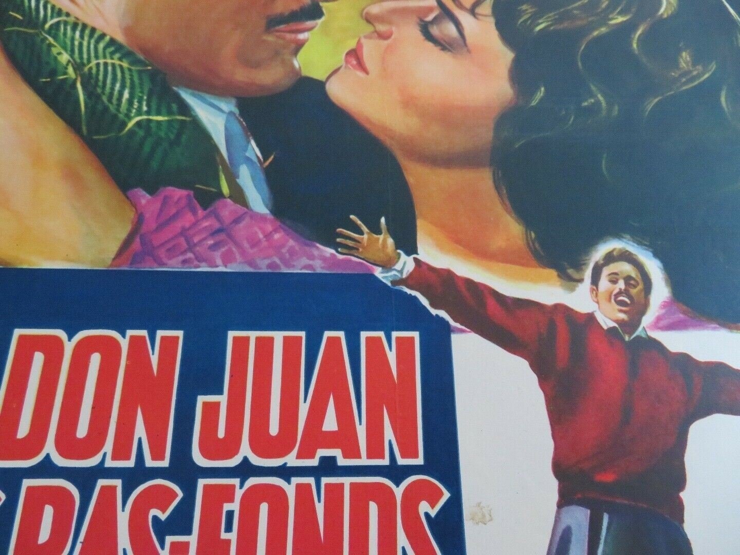 LE DON JUAN DES BAS FONDS/ Nel blu dipinto di blu BELGIUM (21.5"x 13.5") POSTER Movie posters