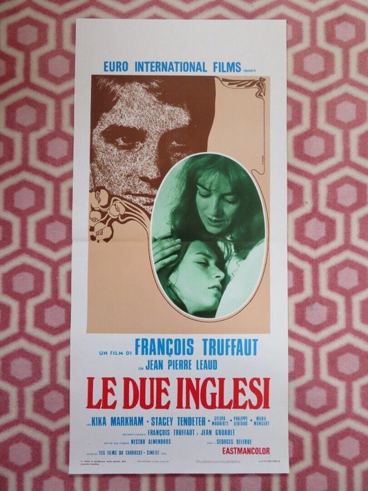 LE DUE INGLESI/ Two English Girls ITALIAN LOCANDINA (27.5"x 13") POSTER 1971 Movie posters