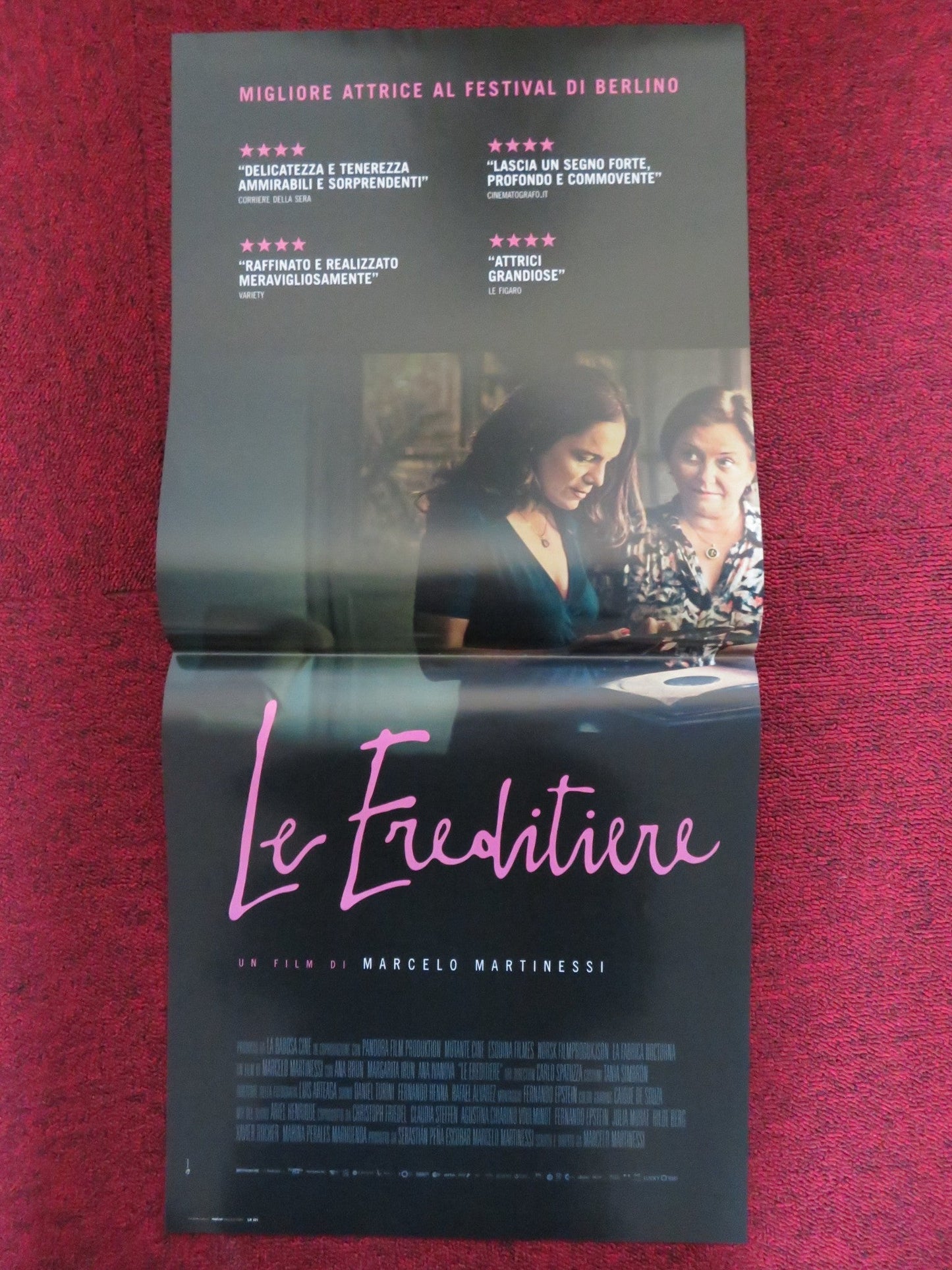 LE EREDITIERE ITALIAN LOCANDINA POSTER NORMA CODAS ANA BRUN 2018 Rendezvous Cinema Movie posters