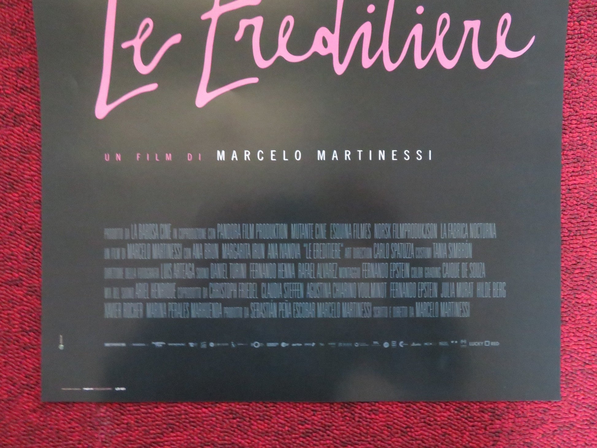 LE EREDITIERE ITALIAN LOCANDINA POSTER NORMA CODAS ANA BRUN 2018 Rendezvous Cinema Movie posters