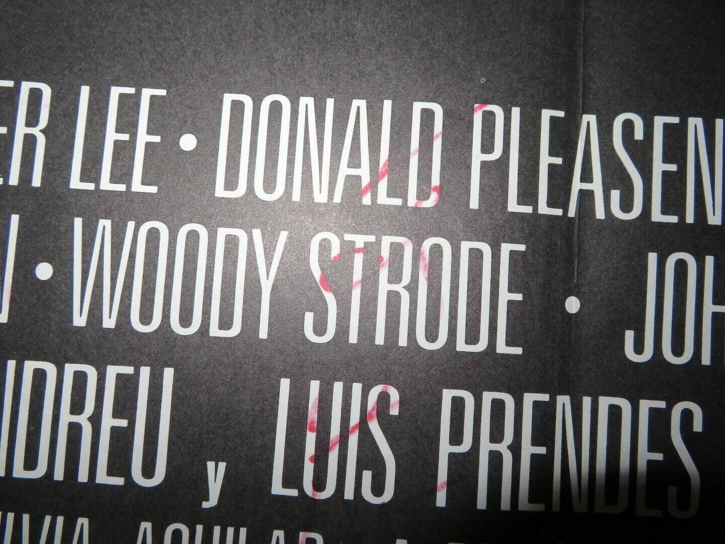 LE FELINO/ Jaguar Lives! SPANISH (36.5"X 25.5") ROLLED POSTER JOE LEWIS 1979 Movie posters