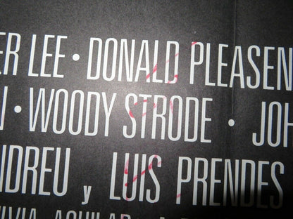 LE FELINO/ Jaguar Lives! SPANISH (36.5"X 25.5") ROLLED POSTER JOE LEWIS 1979 Movie posters