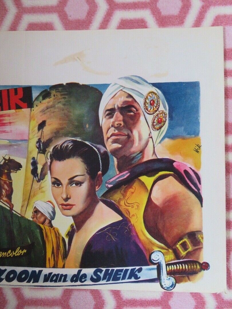 LE FILS DU CHEIR/ Desert Warrior BELGIUM (13.5"x 21") POSTER GINO CERVI 1957 Movie posters