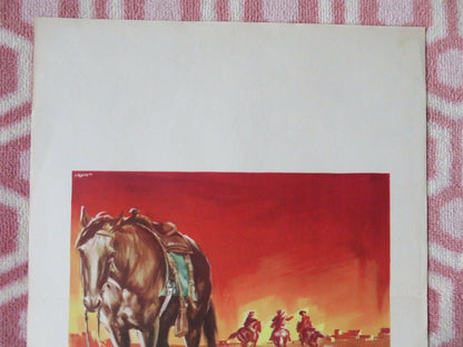 LE FURIE DEL WEST /Three Desperate Men ITALIAN LOCANDINA (27.5"x13") POSTER '54 - Rendezvous Cinema