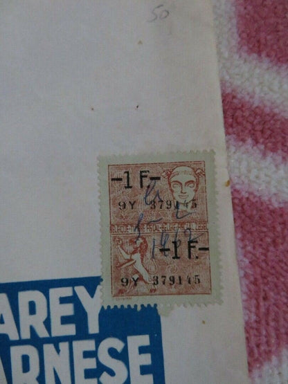 LE GEANT DE THESSALIE/ The Giants of Thessaly BELGIUM (14"x 21.5") POSTER 1960 - Rendezvous Cinema