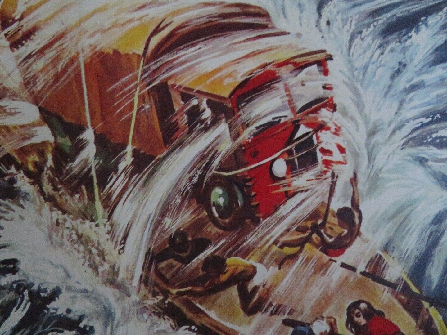 LE GRAND RISQUE/ THE BIG GAMBLE BELGIUM (15.5"x 21.5") POSTER STEPHEN BOYD 1961 - Rendezvous Cinema