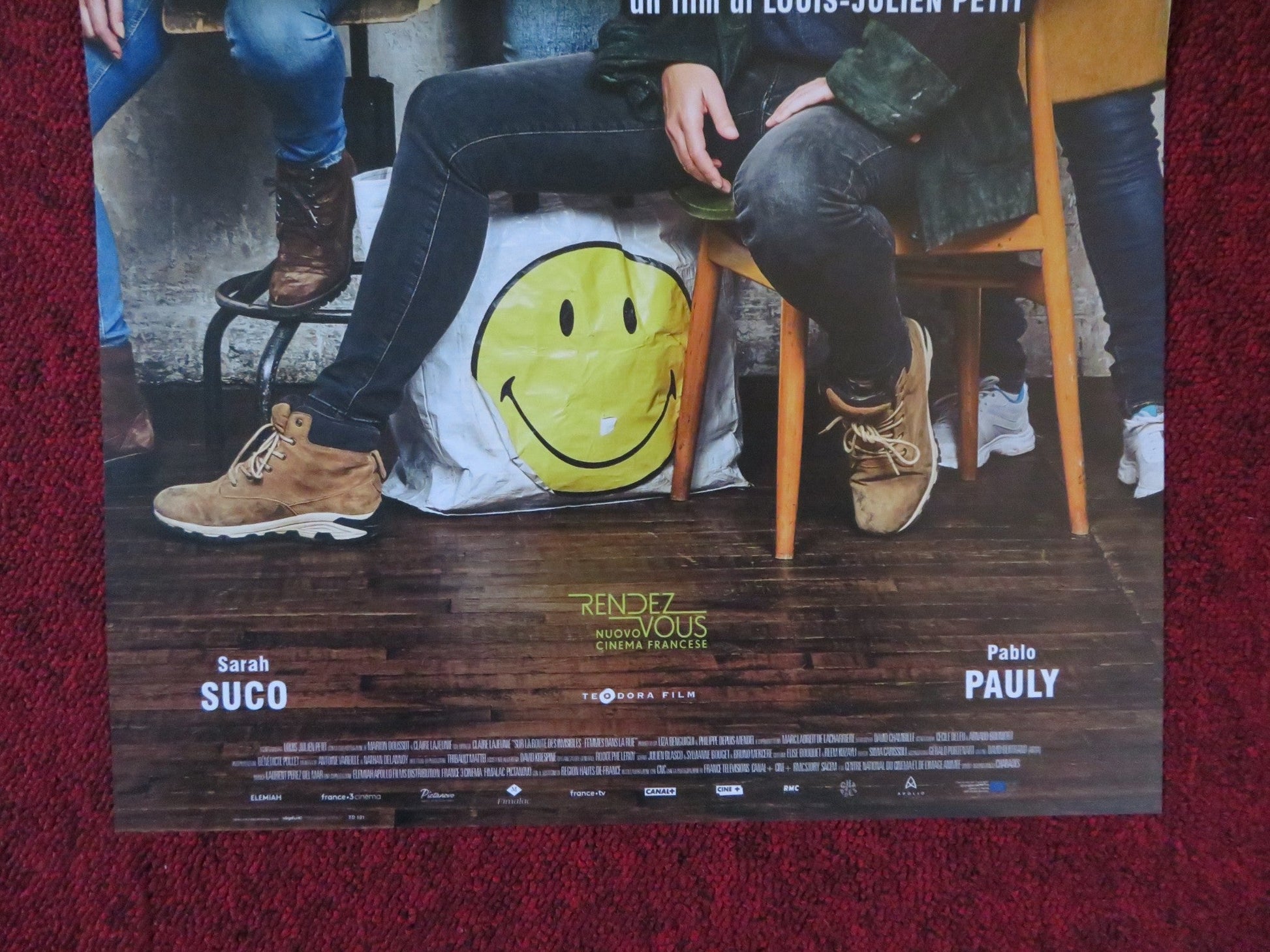 LE INVISIBILI ITALIAN LOCANDINA POSTER AUDREY LAMY CORINNE MASIERO 2018 Rendezvous Cinema Movie posters