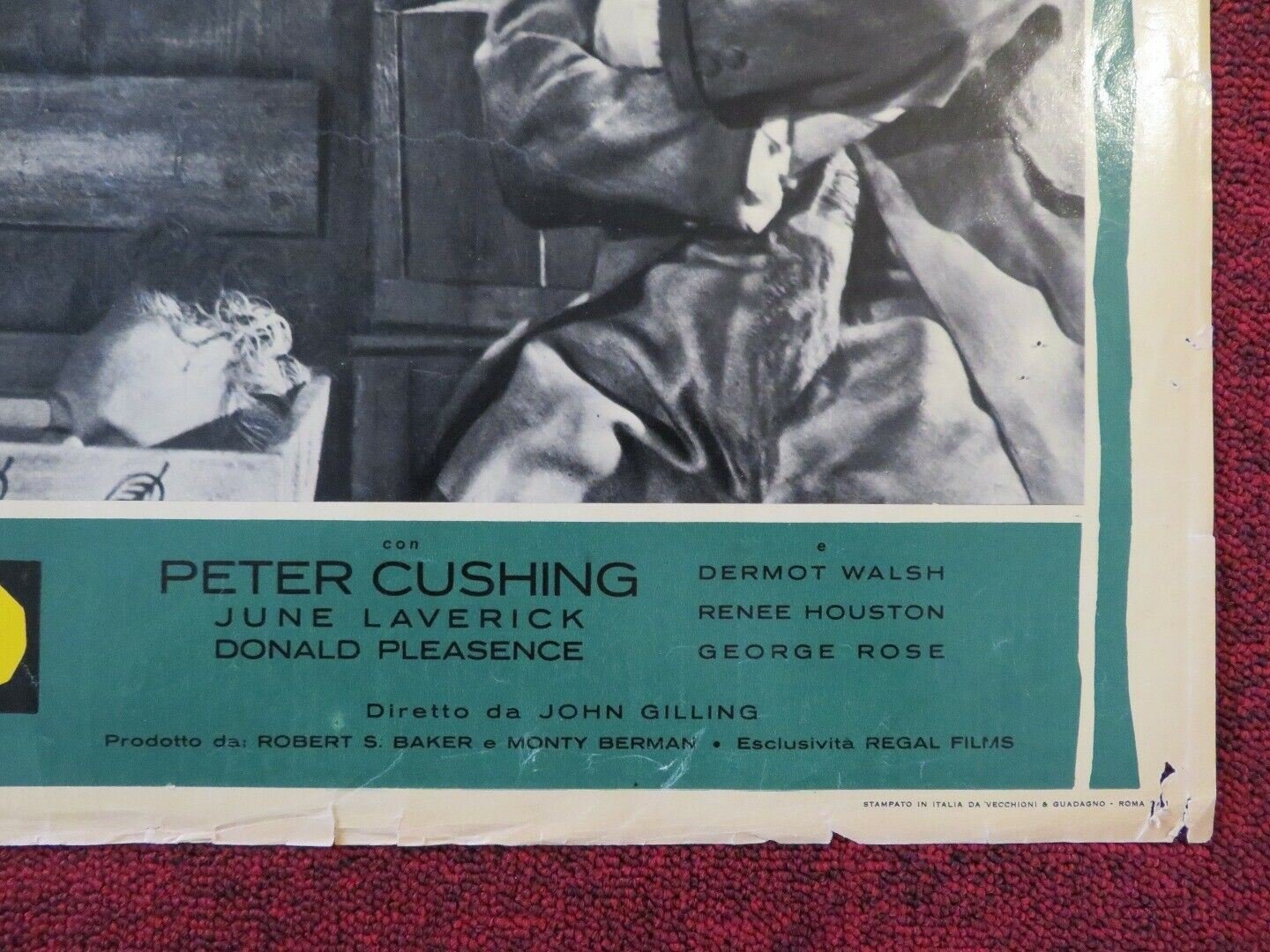 LE JENE DI E DIMBURGO / THE FLESH AND THE FRIENDS ITALIAN FOTOBUSTA POSTER 1960 - Rendezvous Cinema