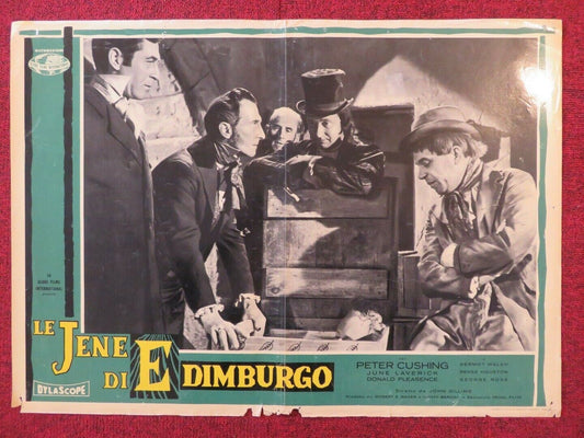 LE JENE DI E DIMBURGO / THE FLESH AND THE FRIENDS ITALIAN FOTOBUSTA POSTER 1960 - Rendezvous Cinema