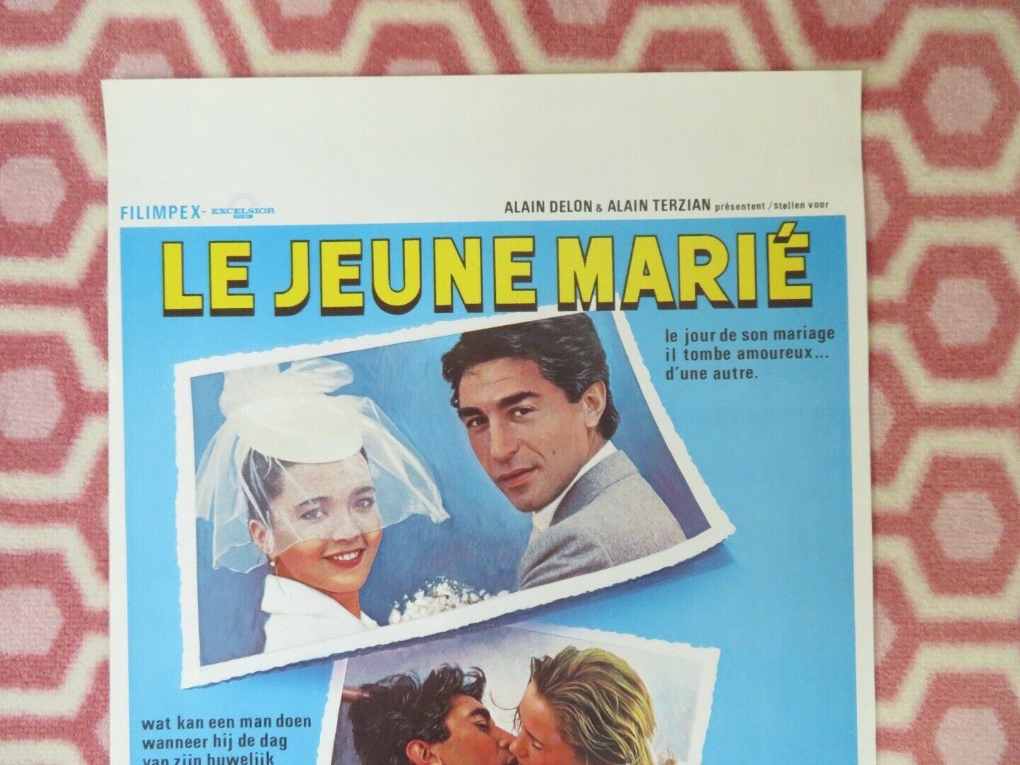 LE JEUNE MARIE BELGIUM (21"x14") POSTER RICHARD BERRY BRIGITTE FOSSEY 1983 - Rendezvous Cinema
