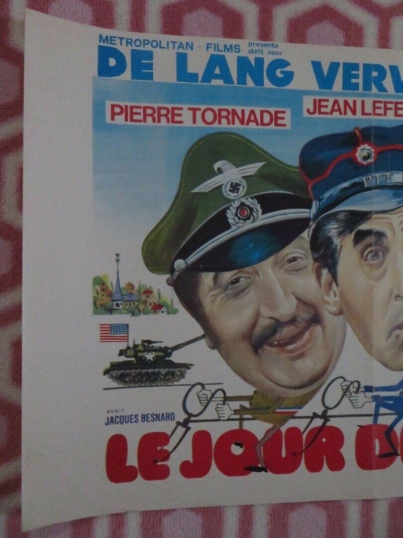 LE JOUR DE GLOIRE BELGIUM (14.5"x 21.5") POSTER PIERRE TORNADE 1976 Movie posters