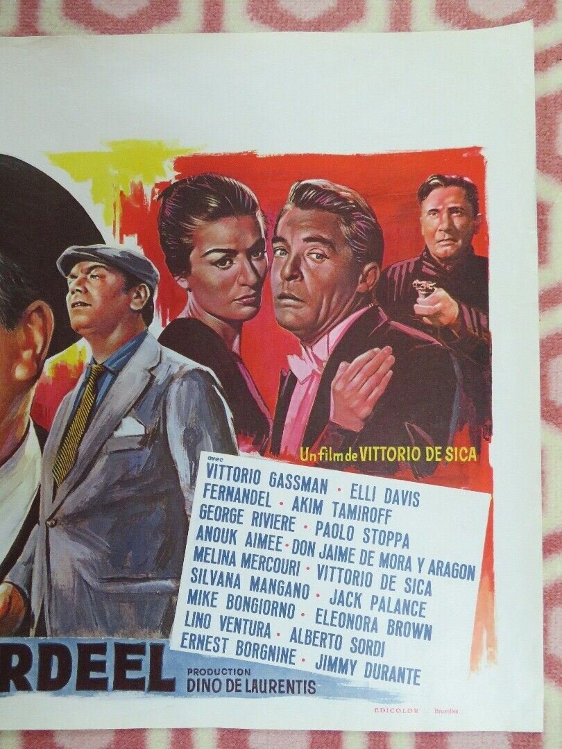 LE JUGEMENT DERNIER/The Last Judgment BELGIUM (14"x 21.5") POSTER 1961 - Rendezvous Cinema