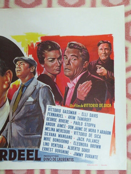 LE JUGEMENT DERNIER/The Last Judgment BELGIUM (14"x 21.5") POSTER 1961 - Rendezvous Cinema