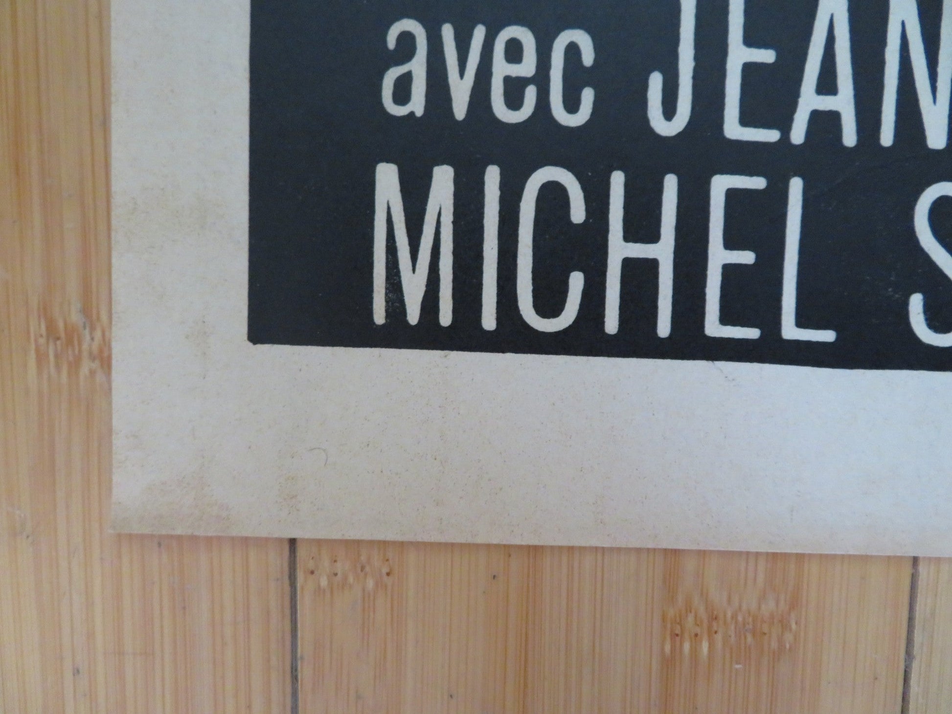 LE LIT A 2 PLACES / THE DOUBLE BED FRENCH GRANDA SHEET POSTER SYLVA KOSCIN 1965 Rendezvous Cinema Movie posters