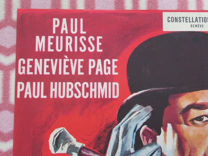 LE MAJORDOME/ The Majordomo FRENCH (22.5" x 30") POSTER PAUL MEURISSE 1965 Movie posters