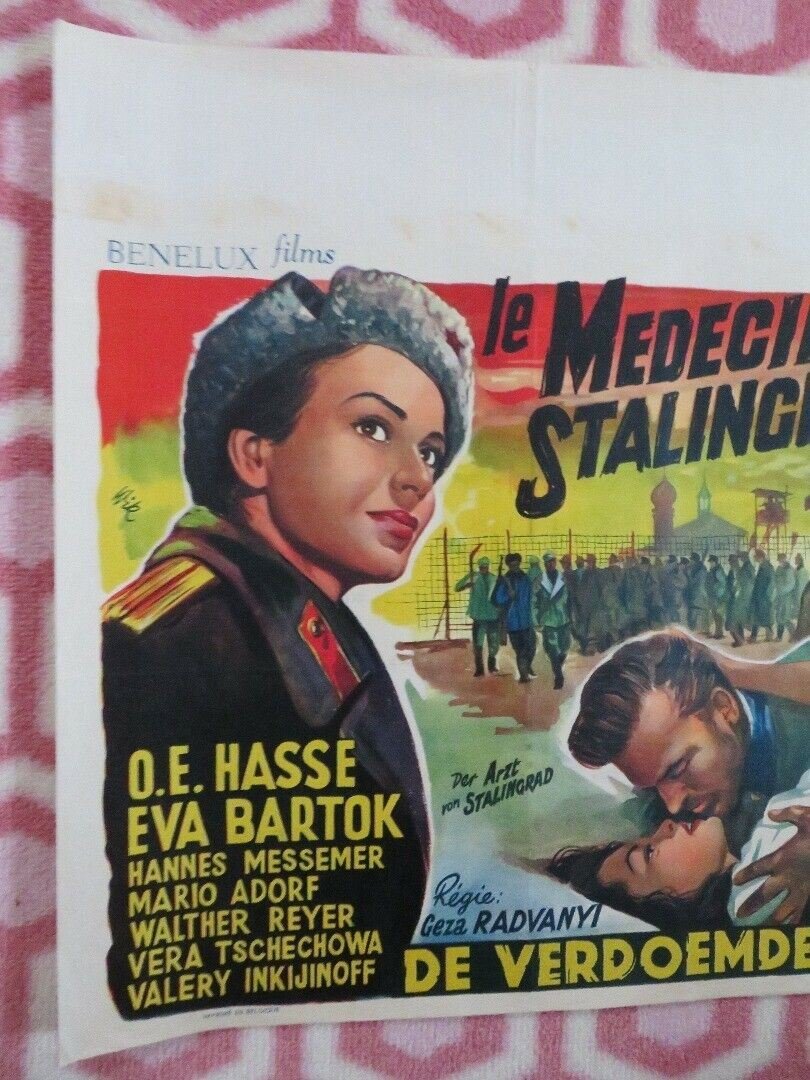 LE MEDECIN DE STALINGRAD/ The Doctor of Stalingrad BELGIUM (14"x 21.5") POSTER - Rendezvous Cinema