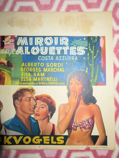 LE MIROIR AUX ALOUETTES/ The Shop on Main Street BELGIUM (14"x 20.5") POSTER '65 Movie posters