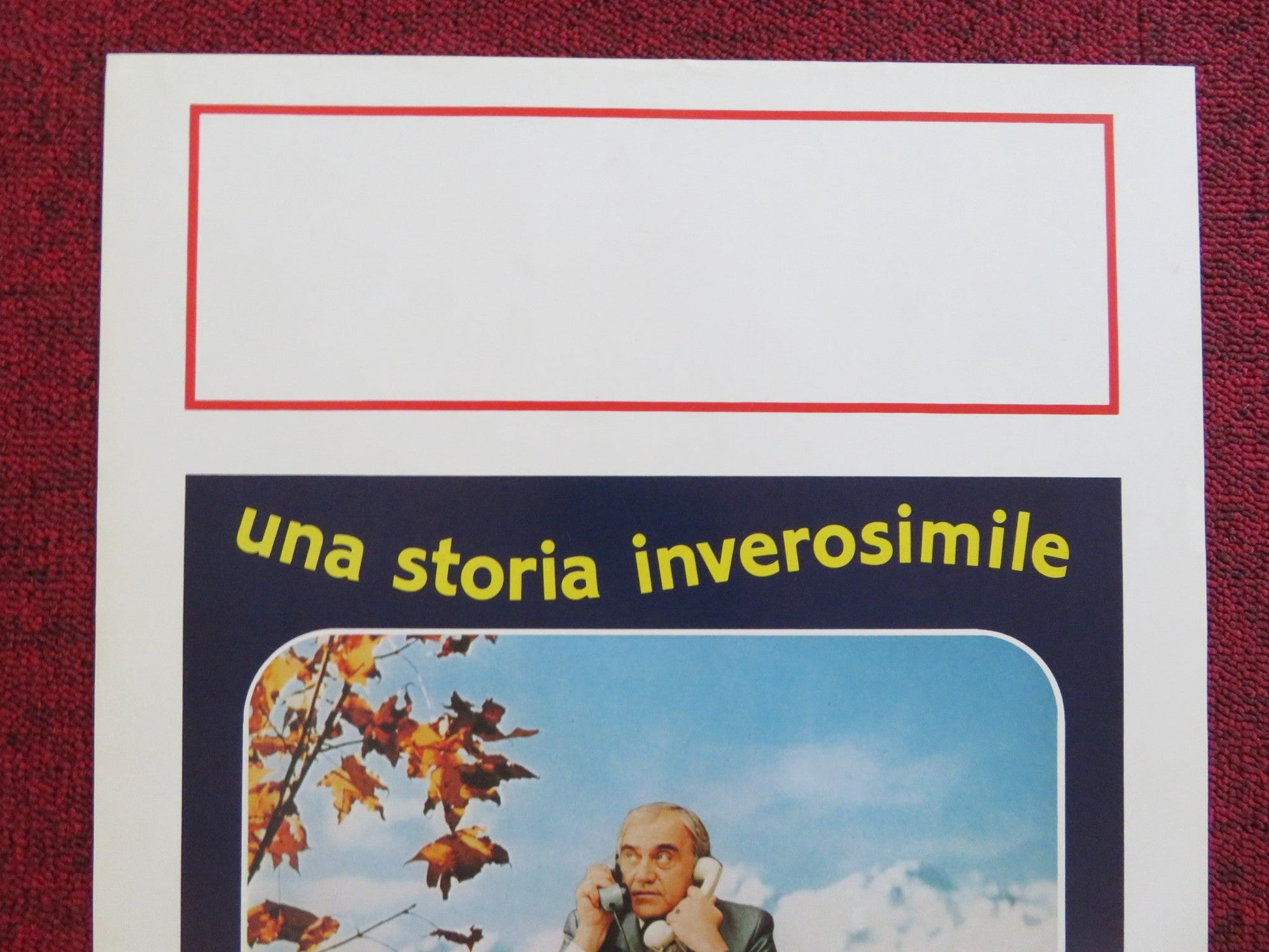 LE MONTAGNE BLU ITALIAN LOCANDINA POSTER RAMAZ GIORGOBIANI 1986 Rendezvous Cinema Movie posters