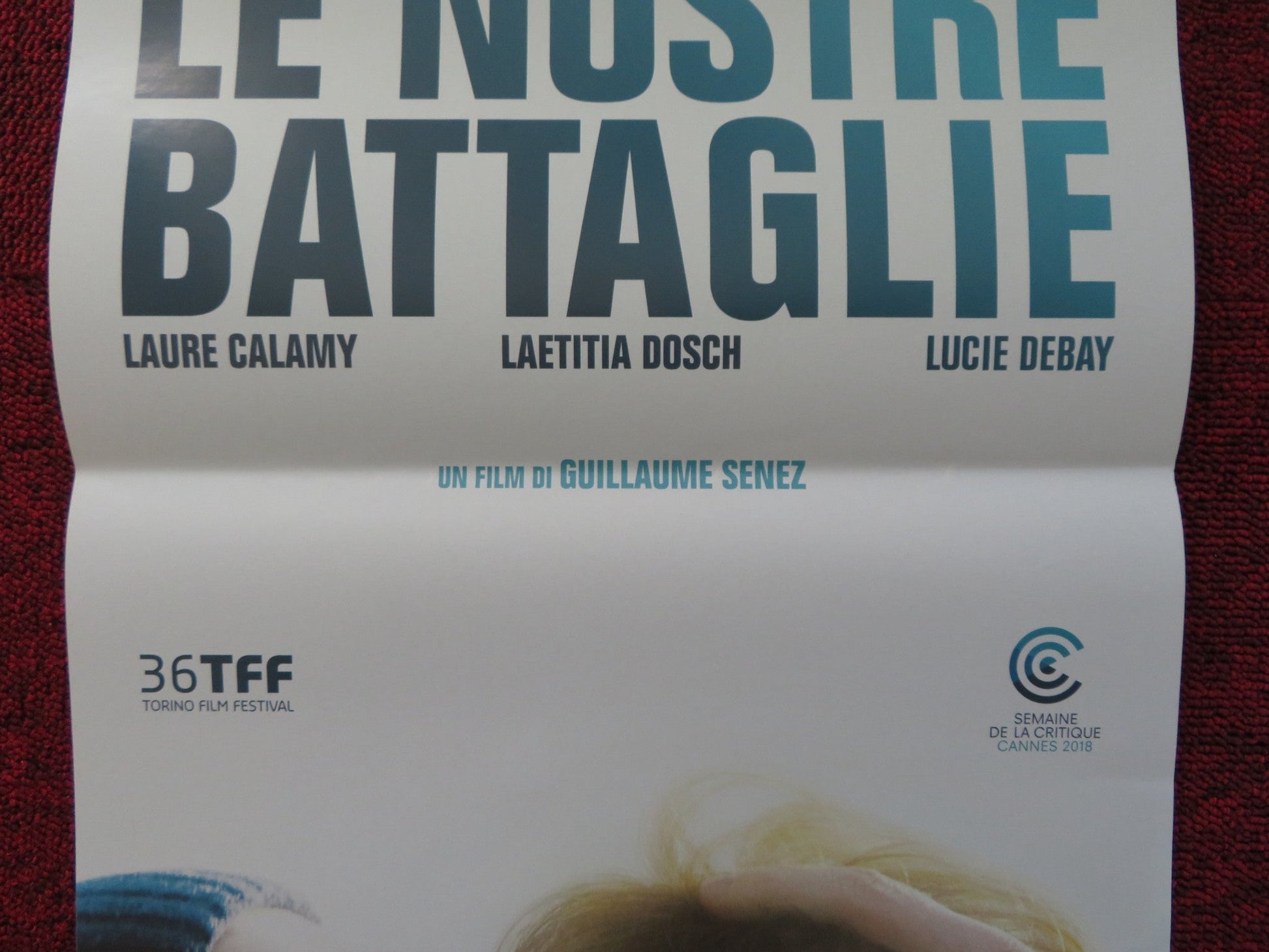 LE NOSTRE BATTAGLIE ITALIAN LOCANDINA POSTER ROMAIN DURIS BASILE GRUNBERGER 2018 Rendezvous Cinema Movie posters