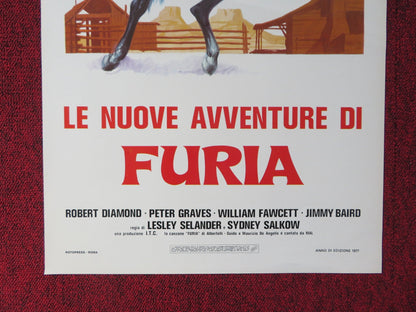 LE NUOVE AVVENTURE DI FURIA ITALIAN LOCANDINA POSTER ROBERT DIAMOND 1977 Rendezvous Cinema Movie posters