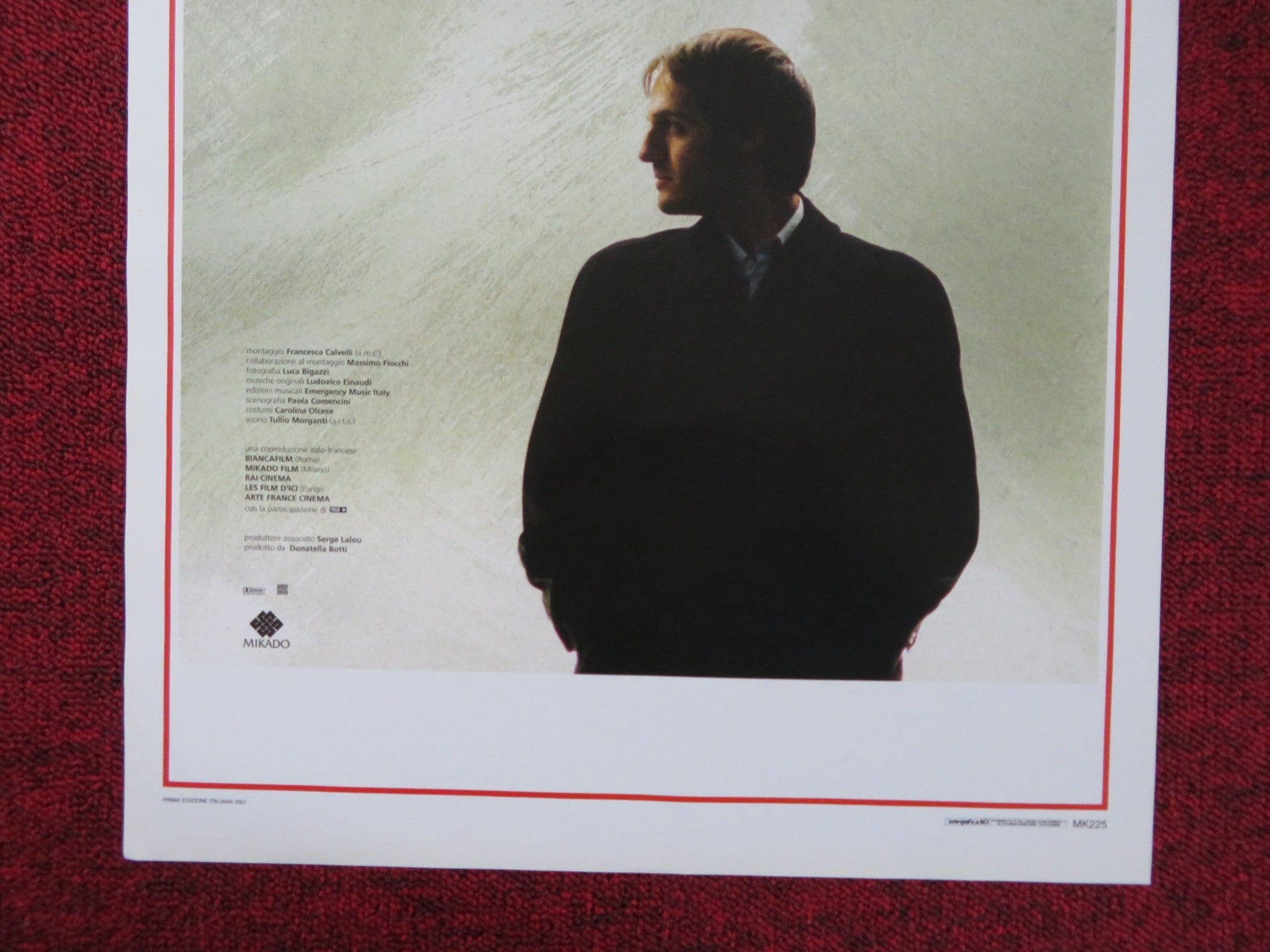 LE PAROLE DI MIO PADRE ITALIAN LOCANDINA POSTER FABRIZIO RONGIONE 2001 Rendezvous Cinema Movie posters