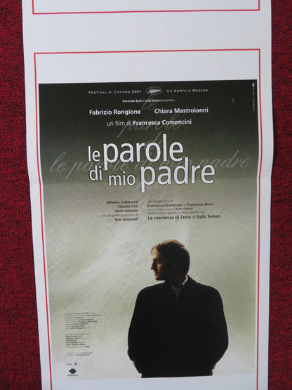 LE PAROLE DI MIO PADRE ITALIAN LOCANDINA POSTER FABRIZIO RONGIONE 2001 Rendezvous Cinema Movie posters