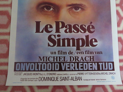 LE PASSE SIMPLE / REPLAY BELGIUM (21.5"x 14.5") POSTER MARIE JOSE NAT 1977 Movie posters