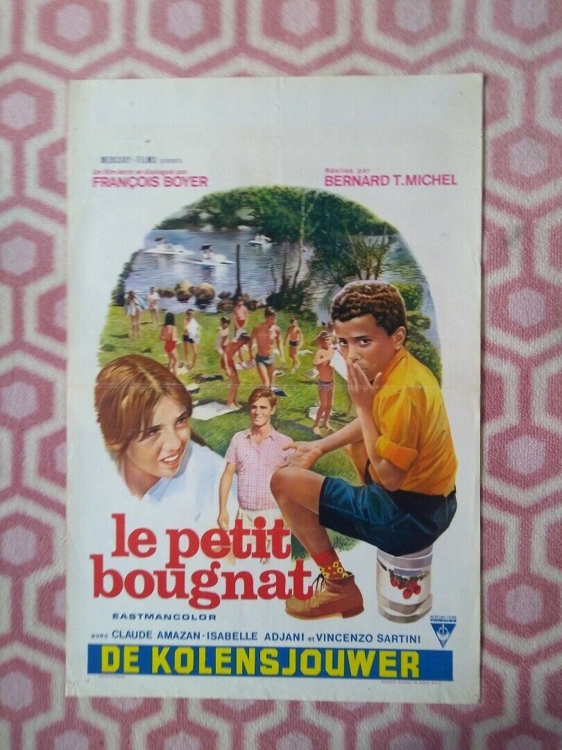LE PETIT BOUGNAT BELGIUM (21.5"x14") POSTER CLAUDE AMAZAN ISABELLE ADJANI 1970 Movie posters