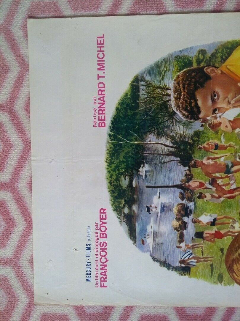 LE PETIT BOUGNAT BELGIUM (21.5"x14") POSTER CLAUDE AMAZAN ISABELLE ADJANI 1970 Movie posters